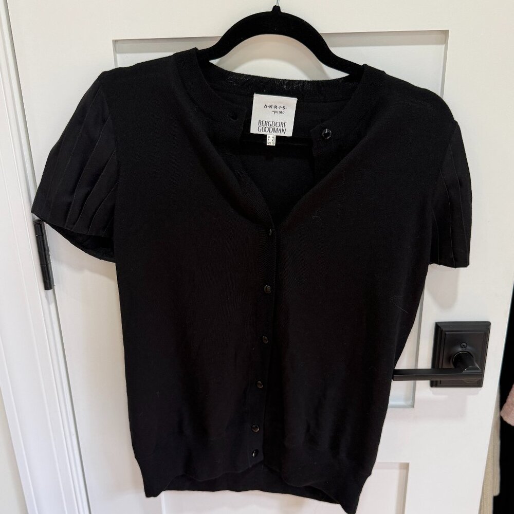 AKRIS PUNTO FOR BERGDORF GOODMAN CARDIGAN SIZE 10